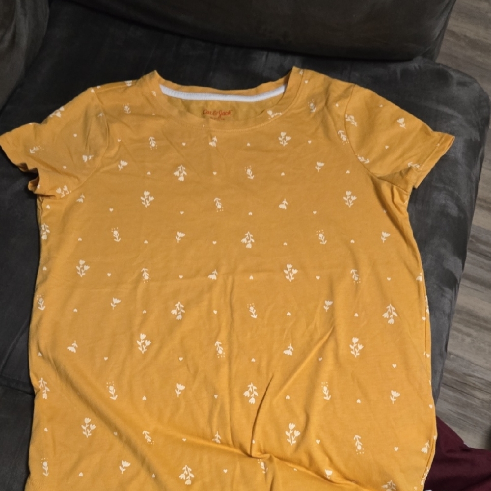 Cat & Jack Mustard Tee